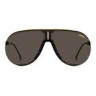 Óculos de Sol Carrera Acetato Dourado - Lente Cinza 99mm