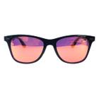 Óculos De Sol Casual Masculino Quadrado Preto Com Proteção Uv400
