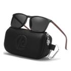 Óculos De Sol Clássico Com Lente Polarizada Proteção Uv 400