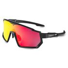 Óculos de Sol Corrida UV400 Unissex Kit 3 Lentes Narigueira Ajustável Átrio BI233