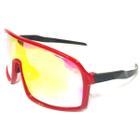 Óculos De Sol Esportivo Com Lente Panoramica Proteção Uv400 Unissex