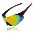 Óculos de Sol Esportivo para Corrida Ciclismo MTB Polarizado com Flanela e Bolsa de Transporte West Biking