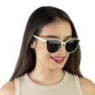 Óculos De Sol Feminino E Masculino Proteção UV400 Redondo Gatinho Envio Imediato