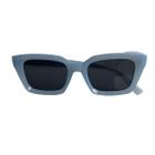 Óculos De Sol Feminino Lila Quadrado Grande Luxo Blogueira Original Proteção UV Tendencia Verão 2024