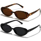 Óculos de sol GFUIARA Oval Fashion UV400 Protection para mulheres/homens