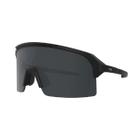 Oculos de Sol Hb Edge Matte Black Gray Uv Ciclismo Surf Etc