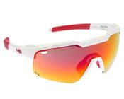 Óculos de Sol HB Shield EVO Road Pearled White Multi Red