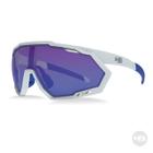 Oculos de Sol HB Spin Pearled White Blue Chrome e Cristal