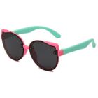 Óculos De Sol Infantil Flexível Polarizado Uv400 Feminino