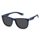 Óculos de Sol Infantil Polaroid Pld 8049/S Zx9 49 Azul