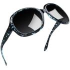 Óculos de sol Joopin Polarized Blue Black para mulheres UV400