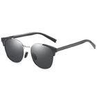 Óculos de Sol Masculino Barcur de Aluminio Punk com Proteção uv400 Óculos de Sol Unissex