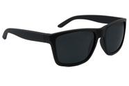 Óculos De Sol Masculino Emborrachado Preto Com Proteção UV