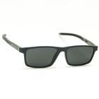 Óculos de Sol Masculino Heyan Quadrado Polarizado Com UV400 Tr90 Hastes em Alumínio