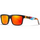 Óculos de Sol Masculino Polarizado Kdeam Street Two KD6 Preto