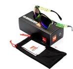 Óculos de Sol Masculino Quiksilver Polarizado UV400 Verde Kit Completo