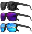 Óculos de sol MEETSUN Polarized UV400 Protection, pacote com 3 unidades, preto+preto