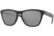 Óculos de sol Oakley OO9013-F755 Frogskins - Matte Black / Prizm Black Polarized