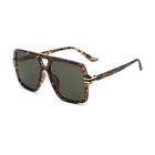 Óculos de sol OUWEN Polarized Aviator Square Green Lens