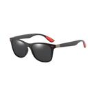 Óculos de Sol Polarizados Unissex com Armação Quadrada UV400 - Design Clássico para Dirigir e Pescar