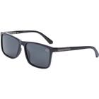 Óculos de Sol Preto Masculino Original Polarizado Quadrado Casual + Estojo