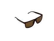 Óculos De Sol Quadrado Masculino Emborrachado Proteção Uv