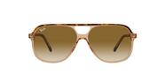 Óculos de Sol Ray-Ban Bill RB2198 129251 Tartaruga On Lente Marrom Degradê Tam 60