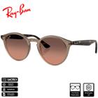 Óculos de Sol Ray-Ban Original RB2180 Taupe Polido Cinza Degradê Rosa - RB2180 678846 51-21