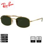 Óculos de Sol Ray-Ban Original RB3719 Dourado Arista Polido Verde Clássico G-15 - RB3719 001/31 54-20