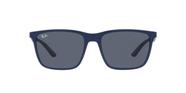 Óculos de Sol Ray-Ban RB4385 601587 Azul Fosco Lente Cinza Tam 58