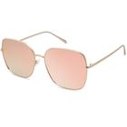 Óculos de sol SOJOS Trendy Oversized Square Metal Frame SJ1146