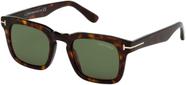 Óculos de sol Tom Ford Dex FT0751 Dark Havana para homens - 50mm