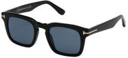 Óculos de sol Tom Ford Dex FT0751 Shiny Black para homens