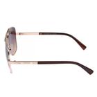 Óculos de sol triton eyewear aviador dourado - dh8823