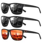 Óculos de sol TURBOPEP Square Polarized Lightweight UV400