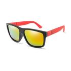 Óculos De Sol Unissex Esportivo Quadrado Polarizado Com Case