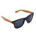 Oculos de Sol Unissex Madeira Bambu Proteção UV400 Moda Verão Praia