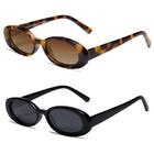 Óculos de sol VANLINKER Polarized Retro Oval VL9580 para mulheres/homens