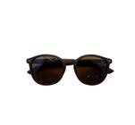 óculos de sol WG2235 marron unissex estilo oval original