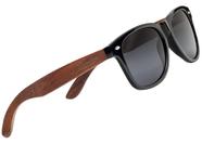 Óculos de sol Woodies Polarized Walnut Wood 100% UVA/UVB masculinos/femininos