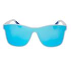 Óculos de Sol Yopp Polarizado Proteção Uv400 YOPP Hype Melhor do Mundo - Lente azul espelhada antirreflexo