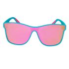 Óculos de Sol Yopp Polarizado Proteção Uv400 YOPP Hype Tô em Choque - Lente rosa espelhada antirreflexo