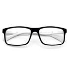 Óculos Emborrachado Sem Grau Armação Tr90 Quadrada Masculino Feminino