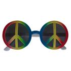 Óculos Escuro Hippie Colorido com Lentes