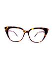 Óculos feminino para grau Vine armação tartaruga gatinho moderna original acetato