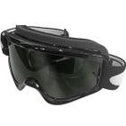 Óculos Goggle Oakley O Frame MX Jet Black/Lente Dark Grey & Clear SAND Anti-Fog