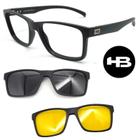 Oculos HB Switch 0339 Com 2 Clipons - Escolha As Cores