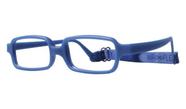 Óculos infantil Miraflex New Baby 2 D Azul de 5 a 8 anos tam 42