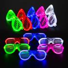 Óculos LED FathiSooc - Kit com 25 Unidades e 5 Cores Neon para Crianças e Adultos