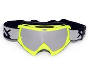 Óculos Mattos Racing Combat Espelhado Amarelo Fluor